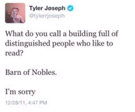 Tyler Joseph Archive on Twitter:  king of puns https://t ...