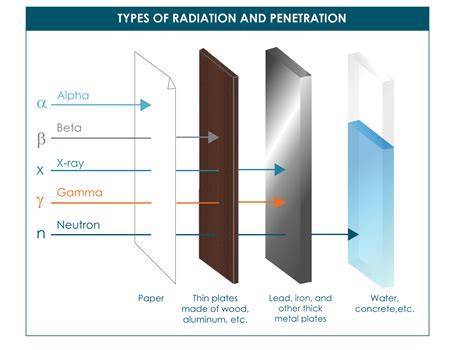 Types of Radiation: Gamma, Alpha, Neutron, Beta & X Ray ...