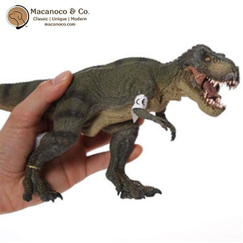 Tyrannosaurus Rex Green Running Dinosaur Toy Figurine ...