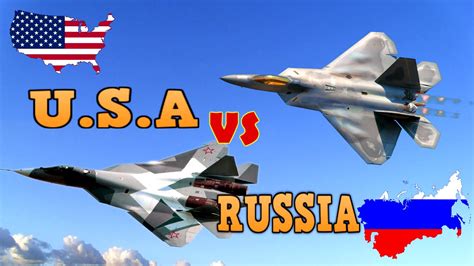 U.S.A Fighter Jets Vs RUSSIAN fighter Jets WORLD WAR 3 ...