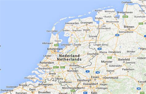 Ubicación De Holanda En El Mapa | Nhsonline