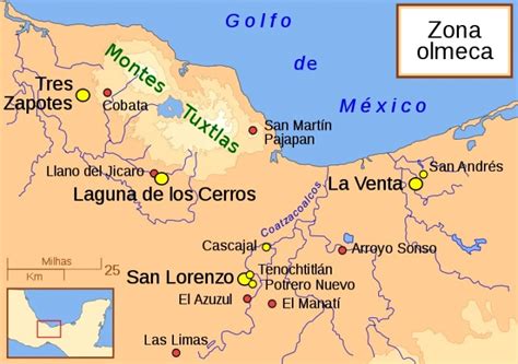Ubicación de la cultura Olmeca   Cultura Olmeca