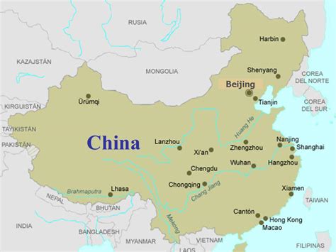 Ubicación geográfica de China   ppt descargar