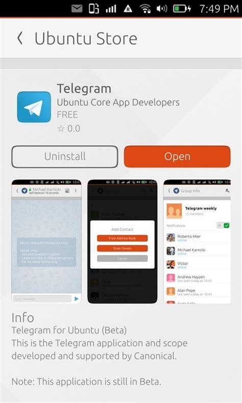 Ubuntu Touch s Telegram App 2.0 to Arrive Next Month Based ...
