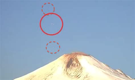 UFO SIGHTINGS DAILY: UFOs Over Mexican Volcano ...
