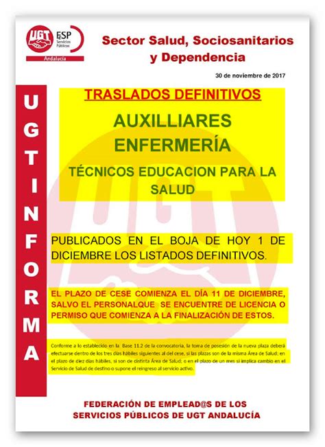 UGT Distrito Sanitario Málaga Guadalhorce: PUBLICACIÓN ...