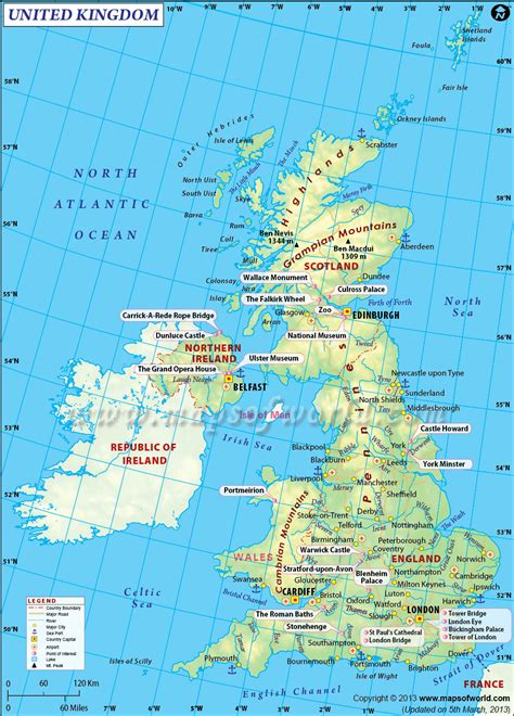 UK Map | United Kingdom Map