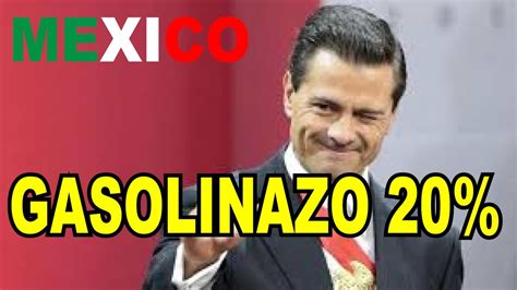 Ultimas noticias de MEXICO, 20% GASOLINAZO 02/01/2017 ...