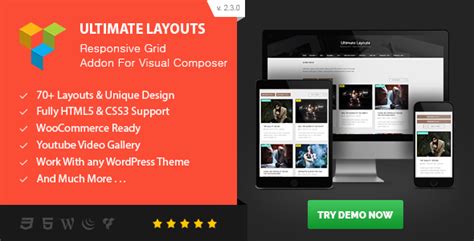 Ultimate Layouts v2.3.0 – Responsive Grid & Youtube Video ...