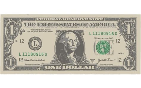 UM nota de dólar americano | Baixar vetores grátis