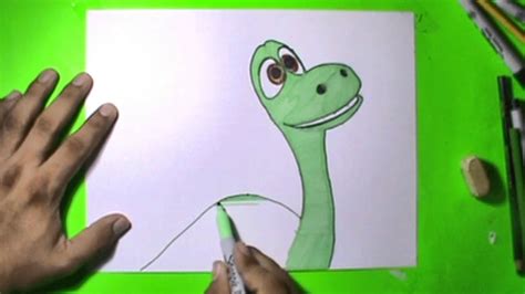 Un Gran Dinosaurio | Dibujo Arloc |Disney Pixar | Drawing ...