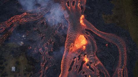 Un herido grave por la erupción del volcán Kilauea en Hawái