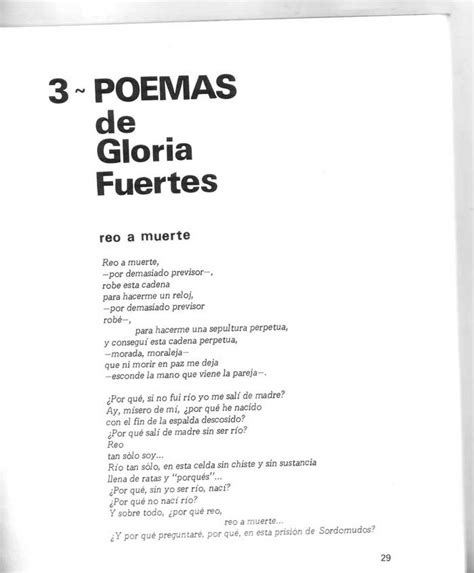 Un poema olvidado de Gloria Fuertes, la vecina desconocida ...