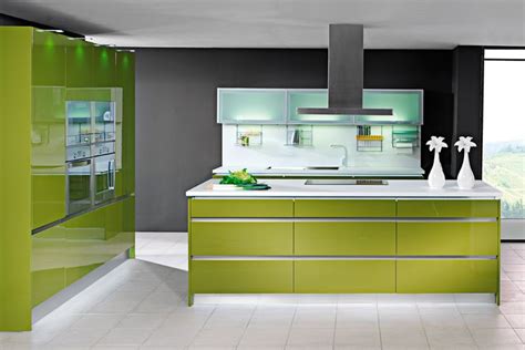 Una #cocina llena de color y contrastes que mezcla ...