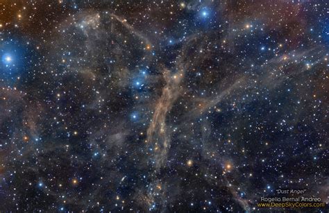 Una nebulosa de polvo de ángel | Imagen astronomía diaria ...