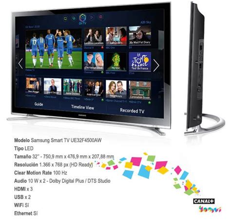Una Smart TV con Canal Plus Liga gratis con el ADSL de Jazztel