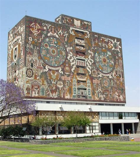 UNAM Biblioteca Central  Central Library, UNAM  | Favorite ...