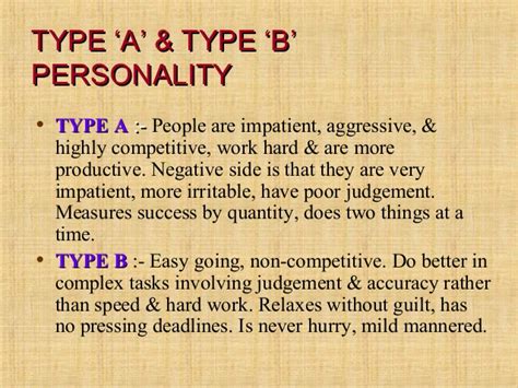 Understanding Type B Personalities | Talking Stuff