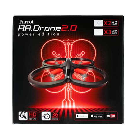 Une  Power Edition  de l AR.Drone 2.0 de Parrot avec deux ...