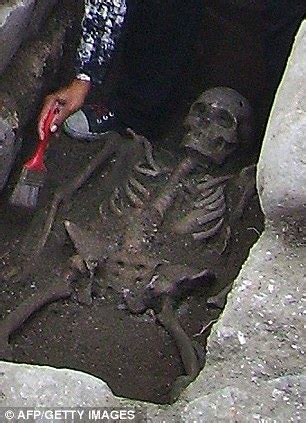 Unearthed: The Medieval  vampire  skeleton buried with an ...