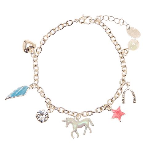 Unicorn Dream Charm Bracelet | Claire s US