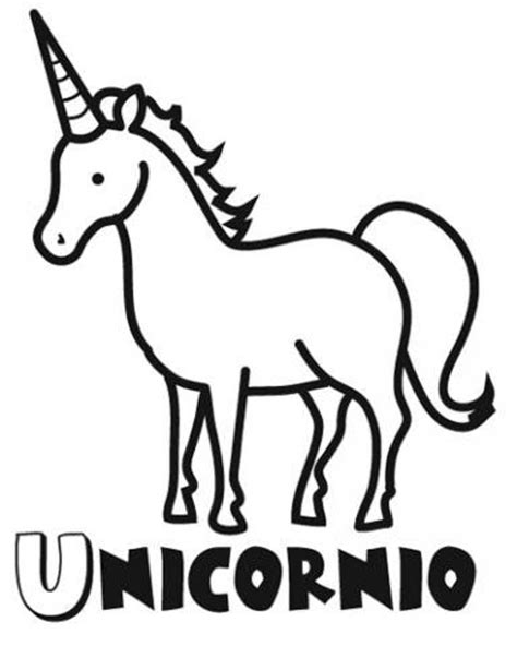 Unicornio: Dibujos para colorear