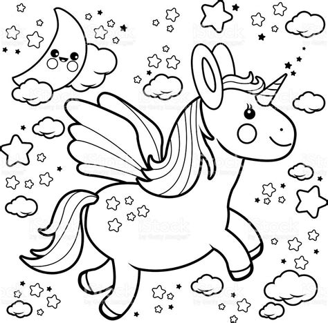 unicornio para pintar colorir imprimir unicorn unicórnios ...