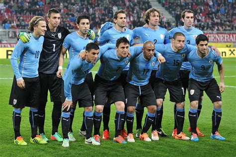 Uniforme de la selección de fútbol de Uruguay   Wikipedia ...