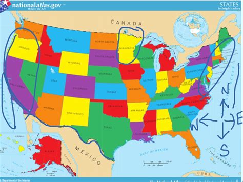 United states map | Social Studies | ShowMe