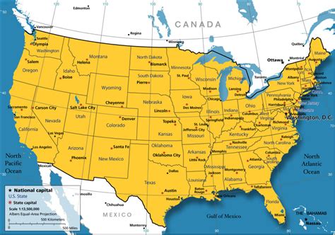 United States Maps | US Maps, United States Map, Map of ...