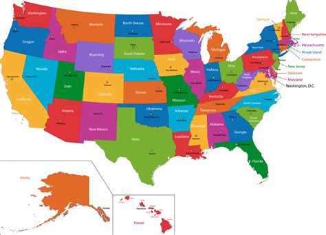 United States of America : States & Capitals | Know It All
