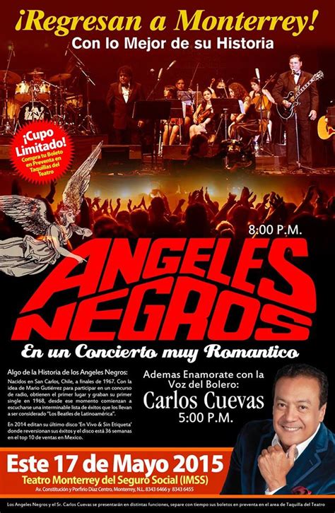 Upcoming Events | LOS ANGELES NEGROS | Concierto en Monterrey