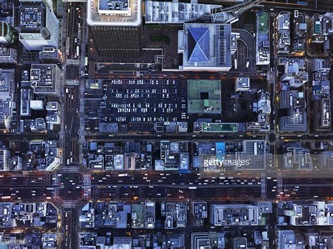 Urban City From The Birds Eye View Stock Photo | Getty Images