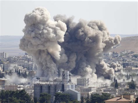 US led warplanes pummeling ISIS  Raqqa capital   Business ...