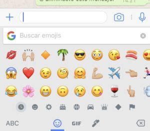 Usa Emojis para WhatsApp diferentes