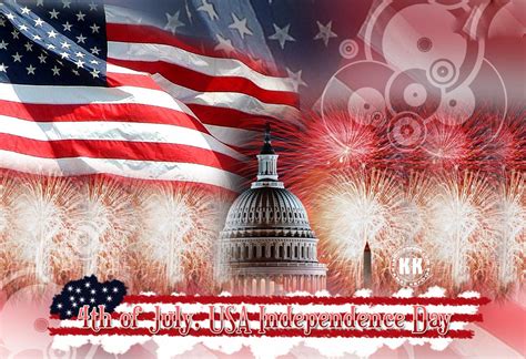 Usa Happy Independence Day Wallpaper Free