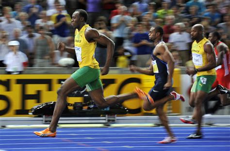 Usain Bolt s Speed Comes Despite Serious Aerodynamic Drag ...