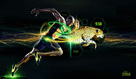 Usain Bolt Wallpaper Puma Running Speed   2018 Wallpapers HD