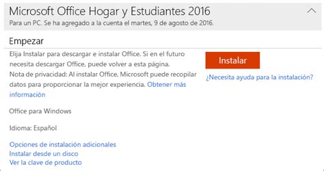 Usar claves del producto con Office 365, Office 2016 u ...