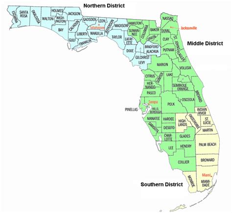 Useful Maps Explaining Florida s Judicial System