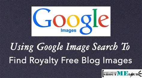 Using Google Image Search To Find Royalty Free Blog Images