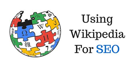 Using Wikipedia For SEO   Is It Doable?