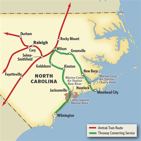 Vacations in North Carolina by Train & Thruway Bus | Amtrak