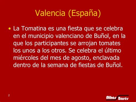 Valencia  España  La Tomatina es
