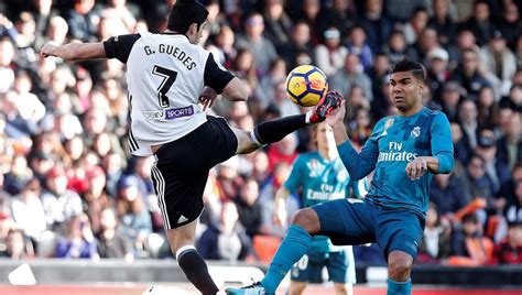 Valencia   Real Madrid: Resultado y mejores jugadas