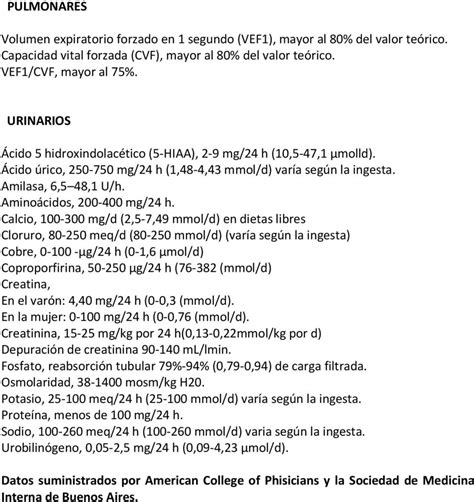Valores normales y anormales de acido urico en sangre y ...