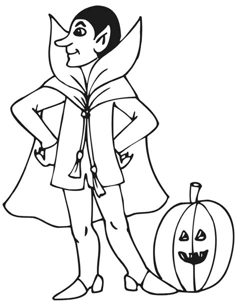 Vampire Mask Coloring Page Coloring Pages