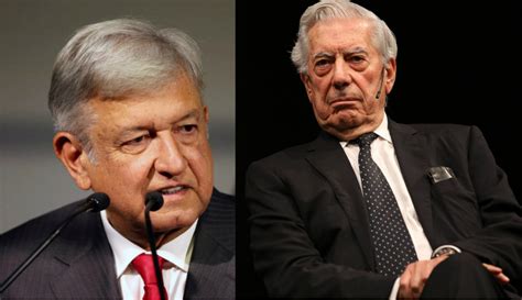 Vargas Llosa y AMLO se enganchan   En Cambio Diario