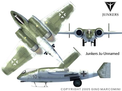 Varios prototipos raros de aviones alemanes de la II ...