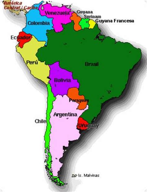Vecinos malvados: los 9 países sudamericanos que más ...